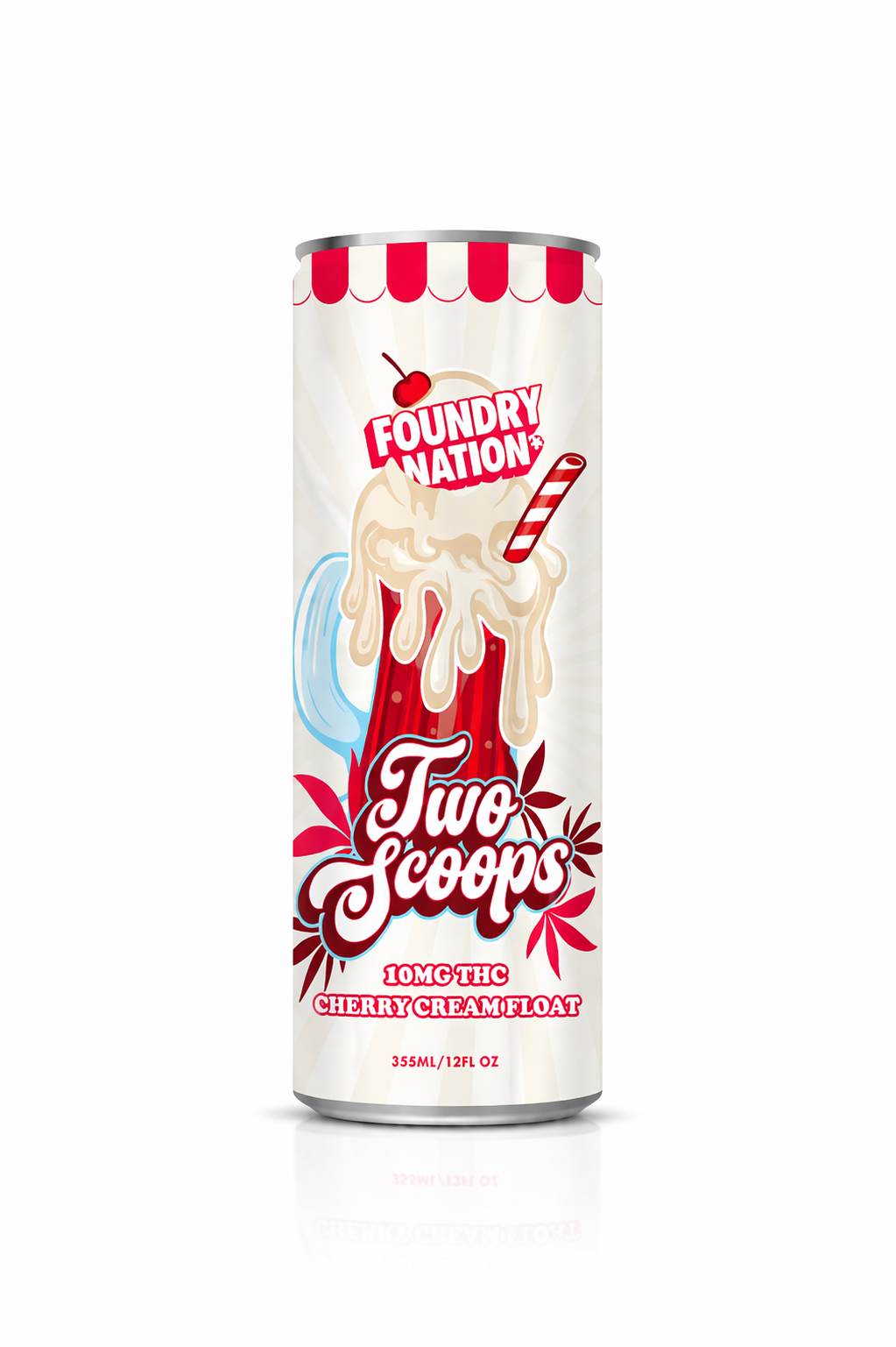 CHERRY CREAM FLOAT Two Scoops 10mg 24pk