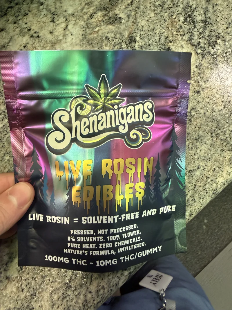 Shenanigans Live Rosin Gummies