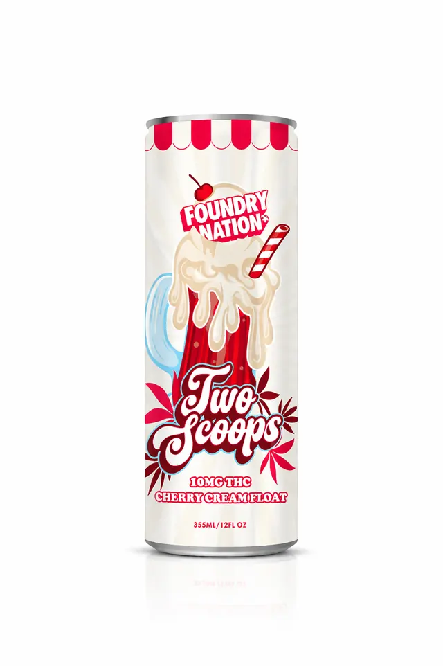 CHERRY CREAM FLOAT Two Scoops 10mg 24pk