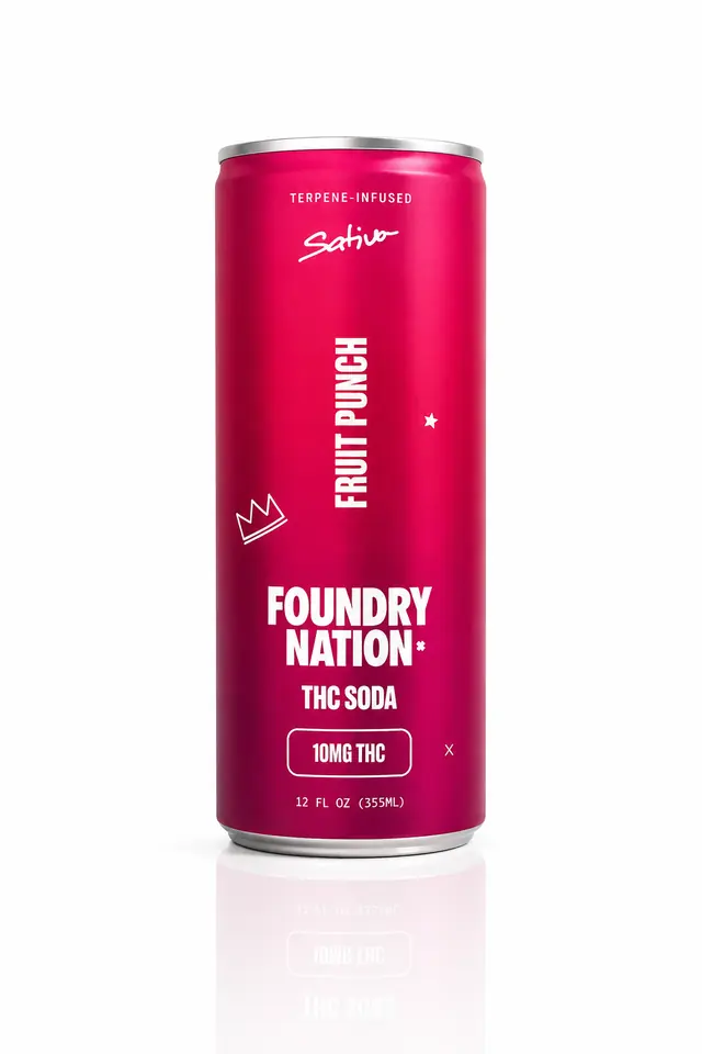 FRUIT PUNCH (Sativa) 10mg Soda 24pk