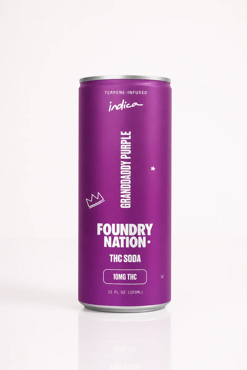 GRANDDADDY PURPLE (Indica) 10mg Soda 24pk