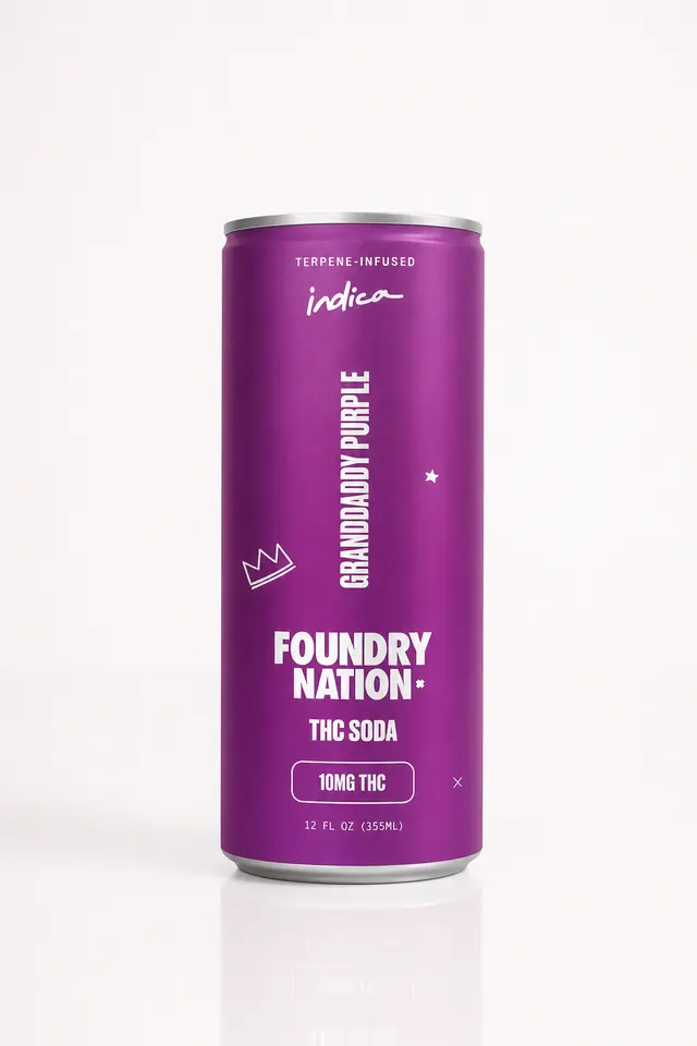 GRANDDADDY PURPLE (Indica) 10mg Soda 24pk