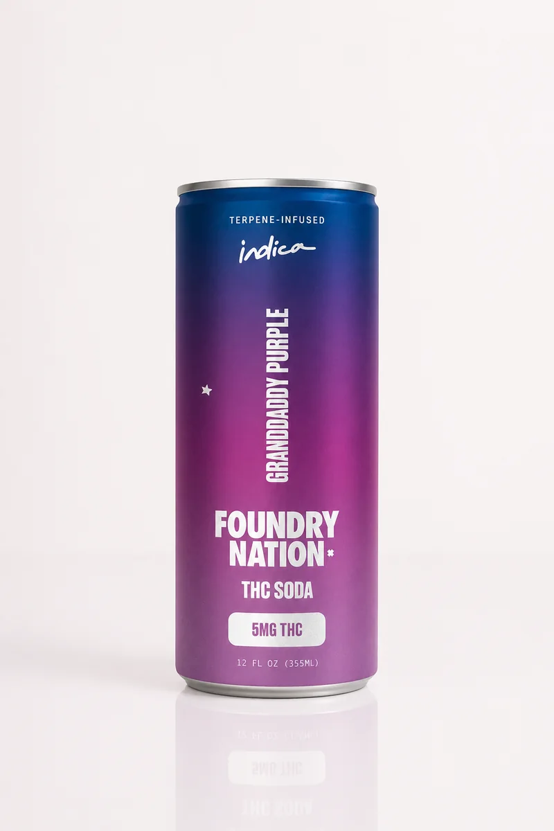 GRANDDADDY PURPLE (Indica) 5mg Soda 24pk
