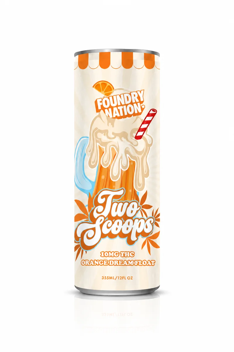 ORANGE DREAM FLOAT Two Scoops 10mg 24pk
