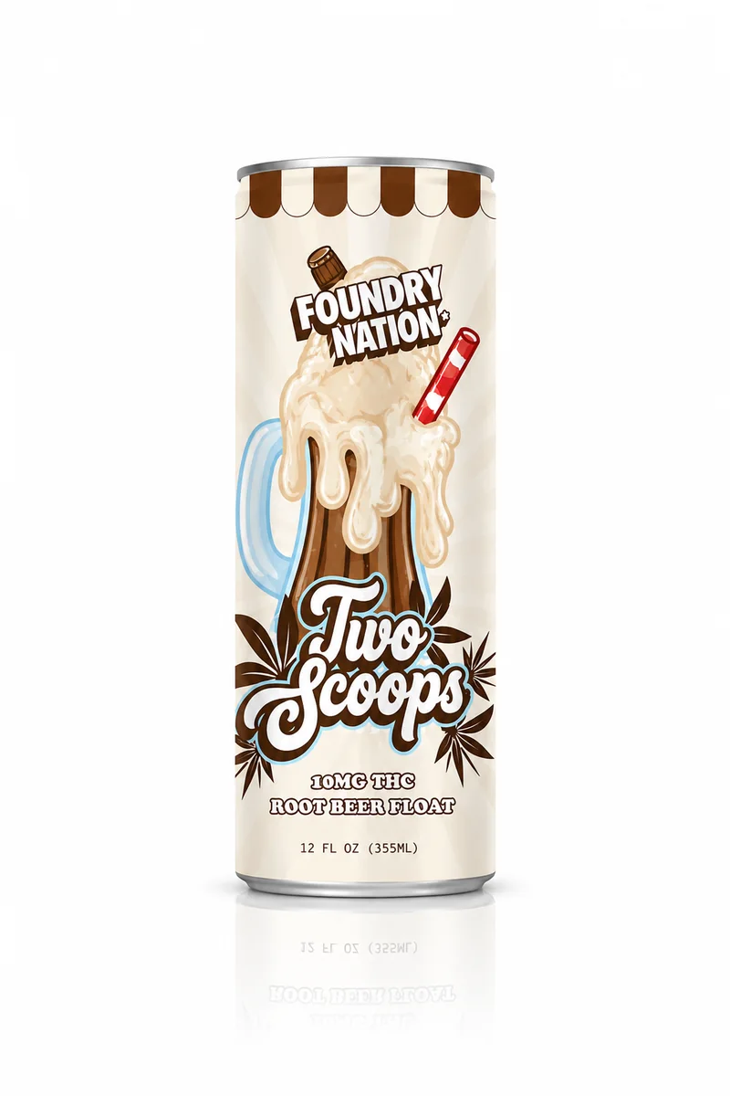 ROOTBEER FLOAT Two Scoops 10mg 24pk