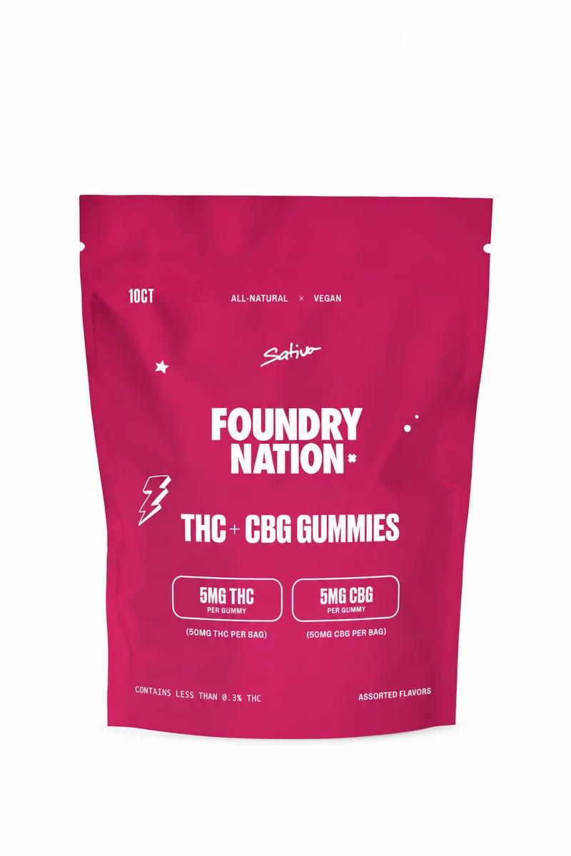 Sativa THC + CBG 5mg Gummies 6pk