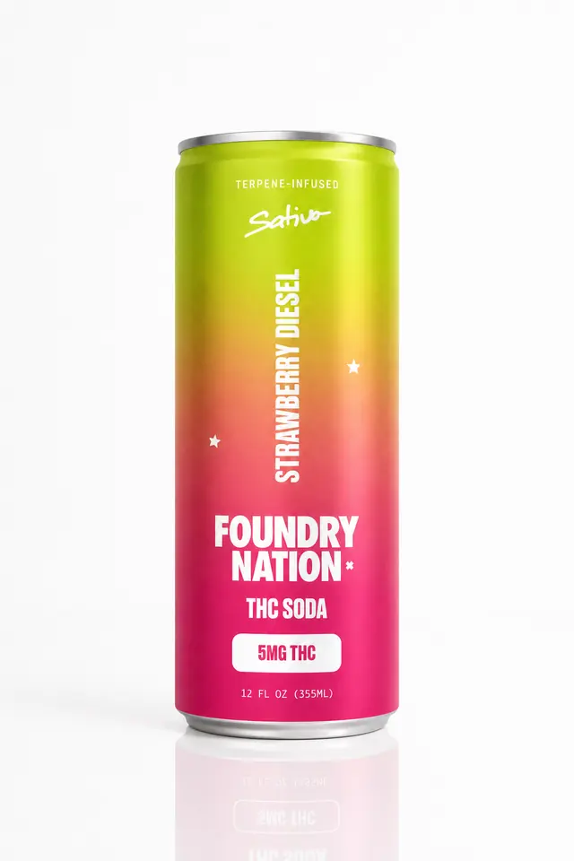 STRAWBERRY DIESEL (Sativa) 5mg Soda 24pk