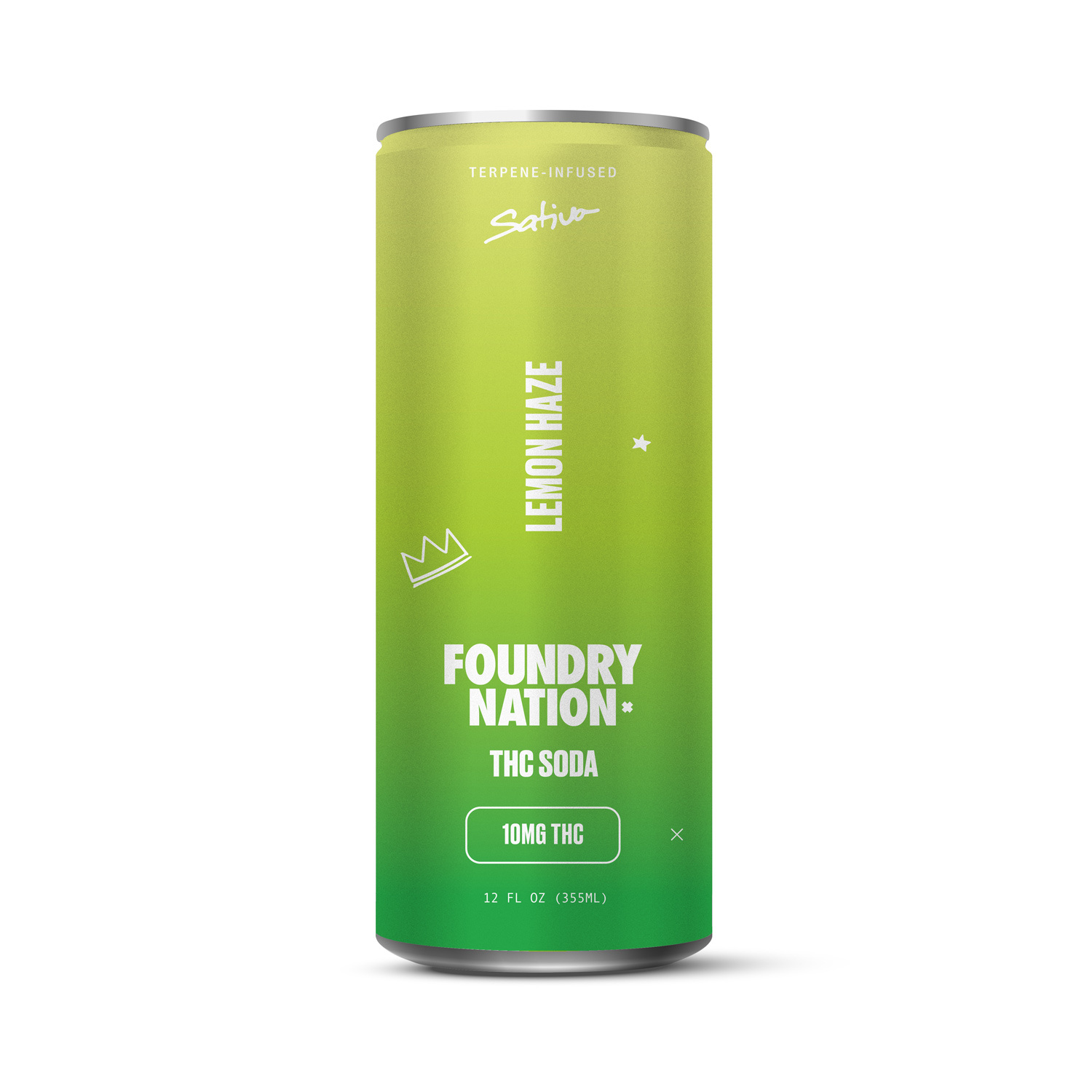 LEMON HAZE (Sativa) 10mg Soda 24pk